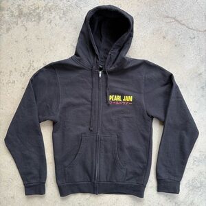 Pearl Jam Electric Skull 2018 Zip Up Hoodie Men’s X-Small Sweatshirt